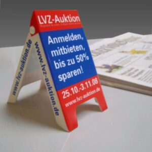 Mini-Aufstelltafeln